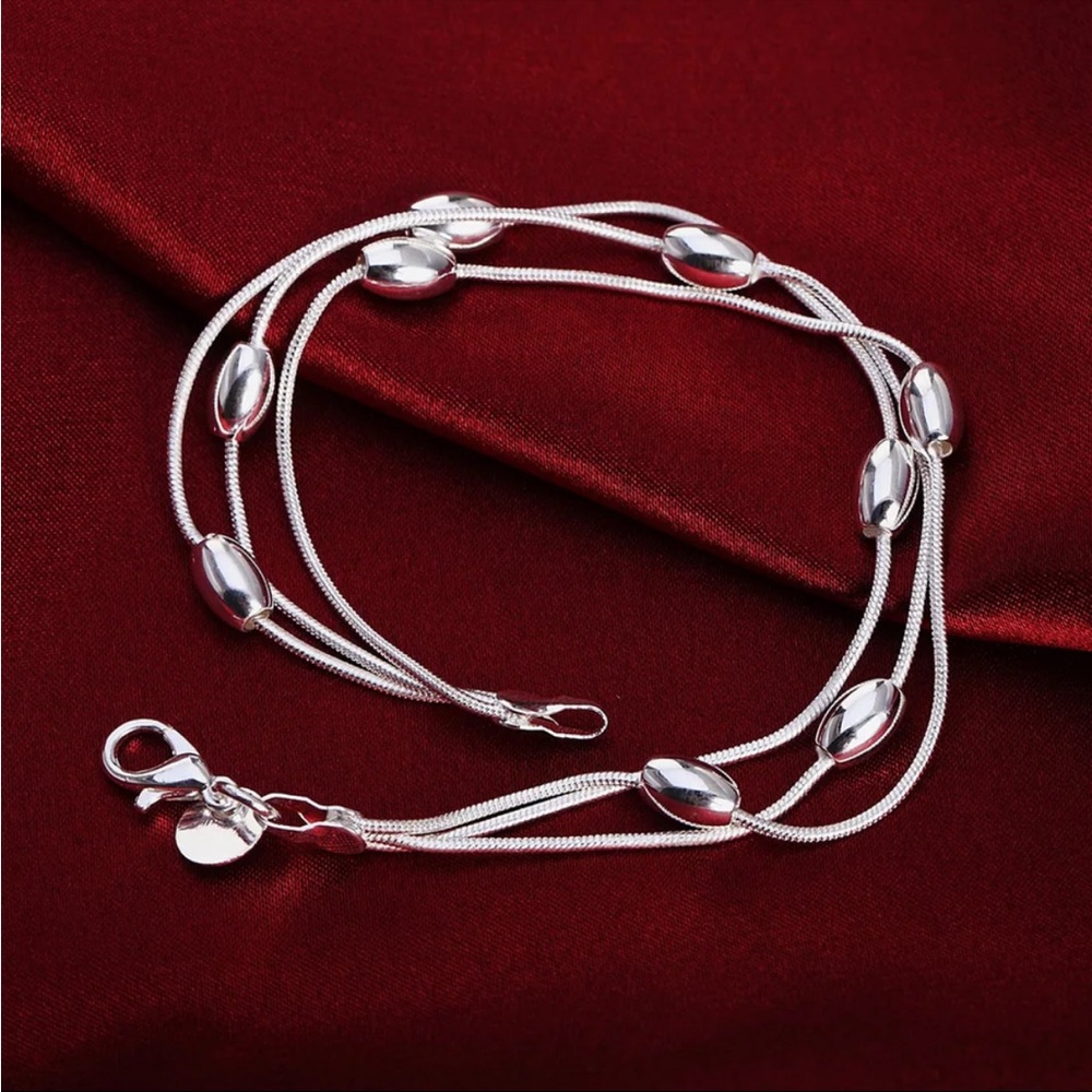 Sterling Silver Multilayer Bracelet - Picture 2 of 4